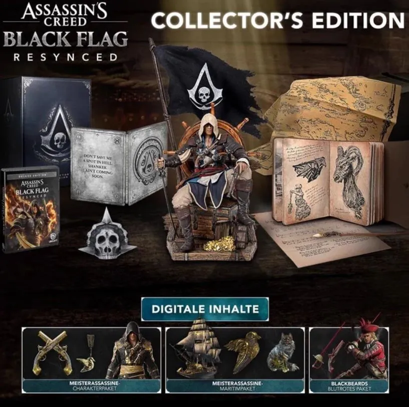Коллекционное издание ремейка Assassin's Creed IV: Black Flag