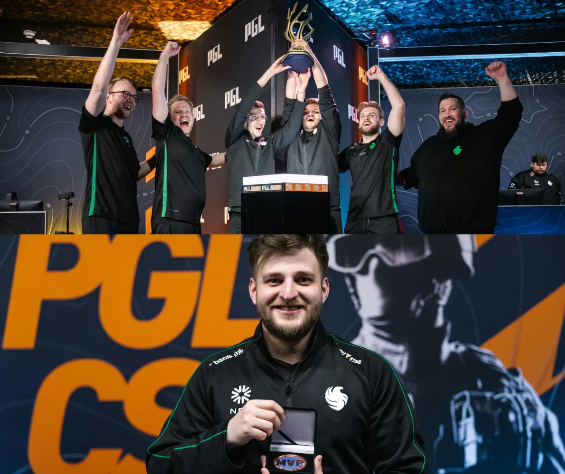 Falcons стала чемпионом PGL Bucharest 2025, а degster был признан лучшим игроком турнира – этот трофей и индивидуальная награда стали первыми в его профессиональной карьере
