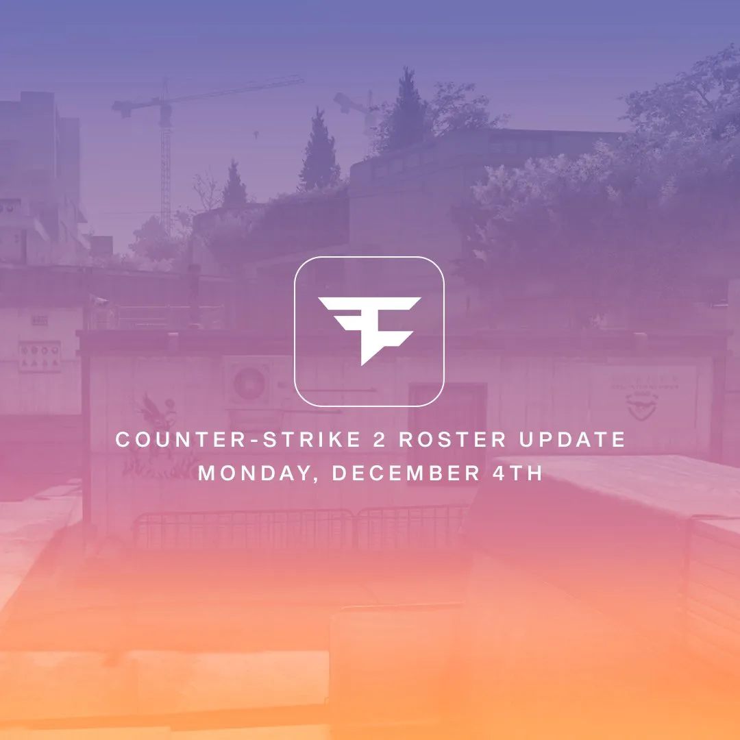 FaZe Clan сделала анонс нового ростера по CS2 в стиле GTA 6