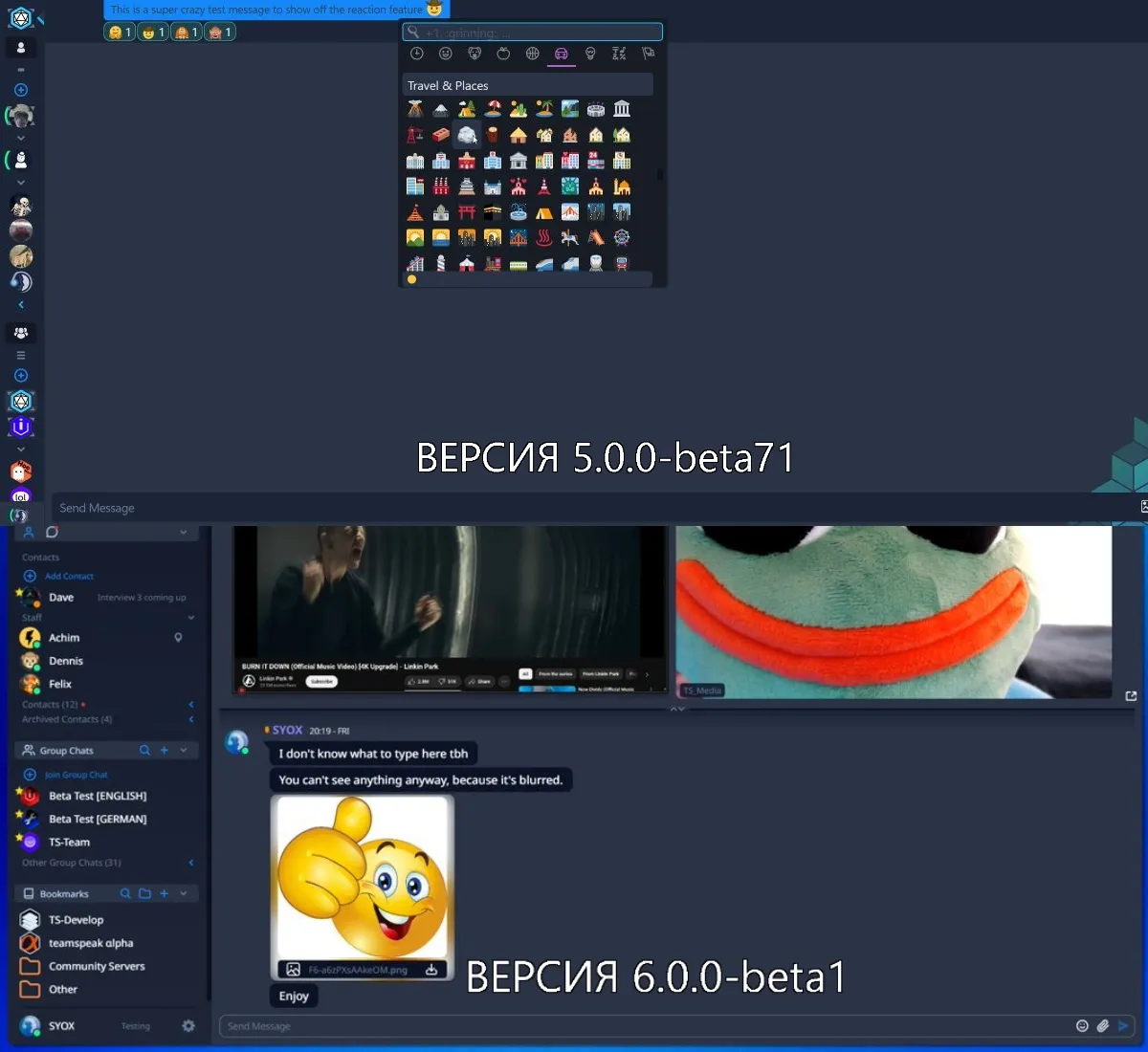 Сравнение версий «ТимСпика»