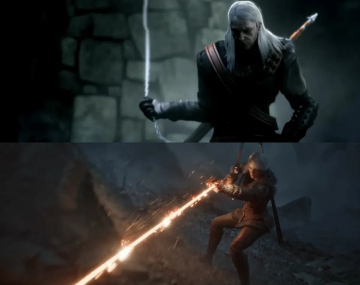 Цепь Геральта из The Witcher: Enhanced Edition и зачарованная боевая цепь Цири из «Ведьмака 4»