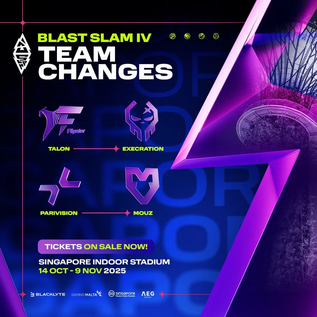 Изменения BLAST Slam IV