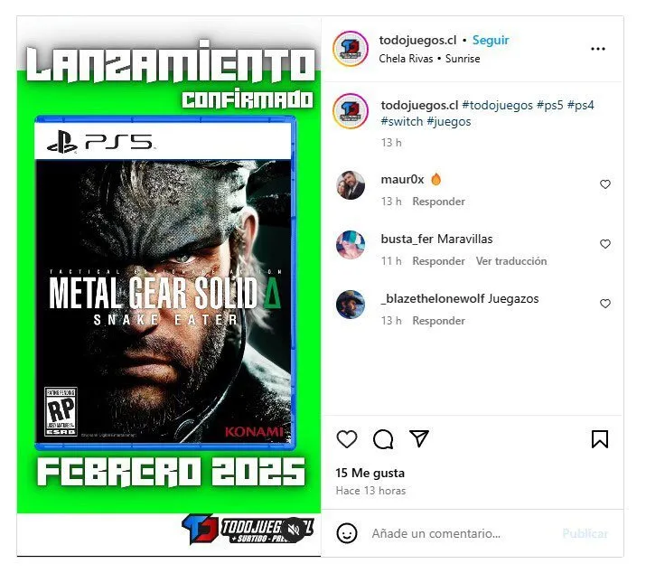 Metal Gear Solid Delta: Snake Eater