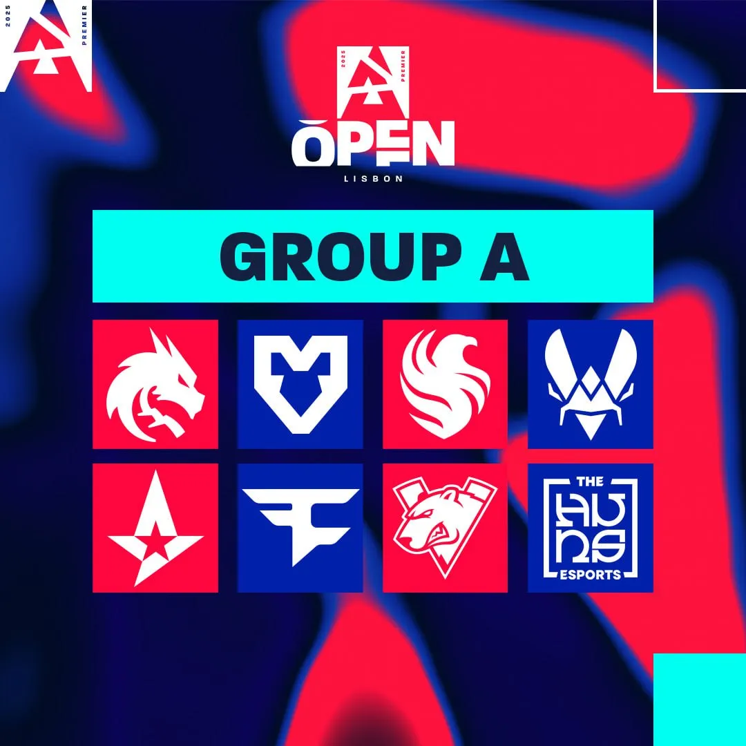 Группа А на BLAST Open Lisbon 2025