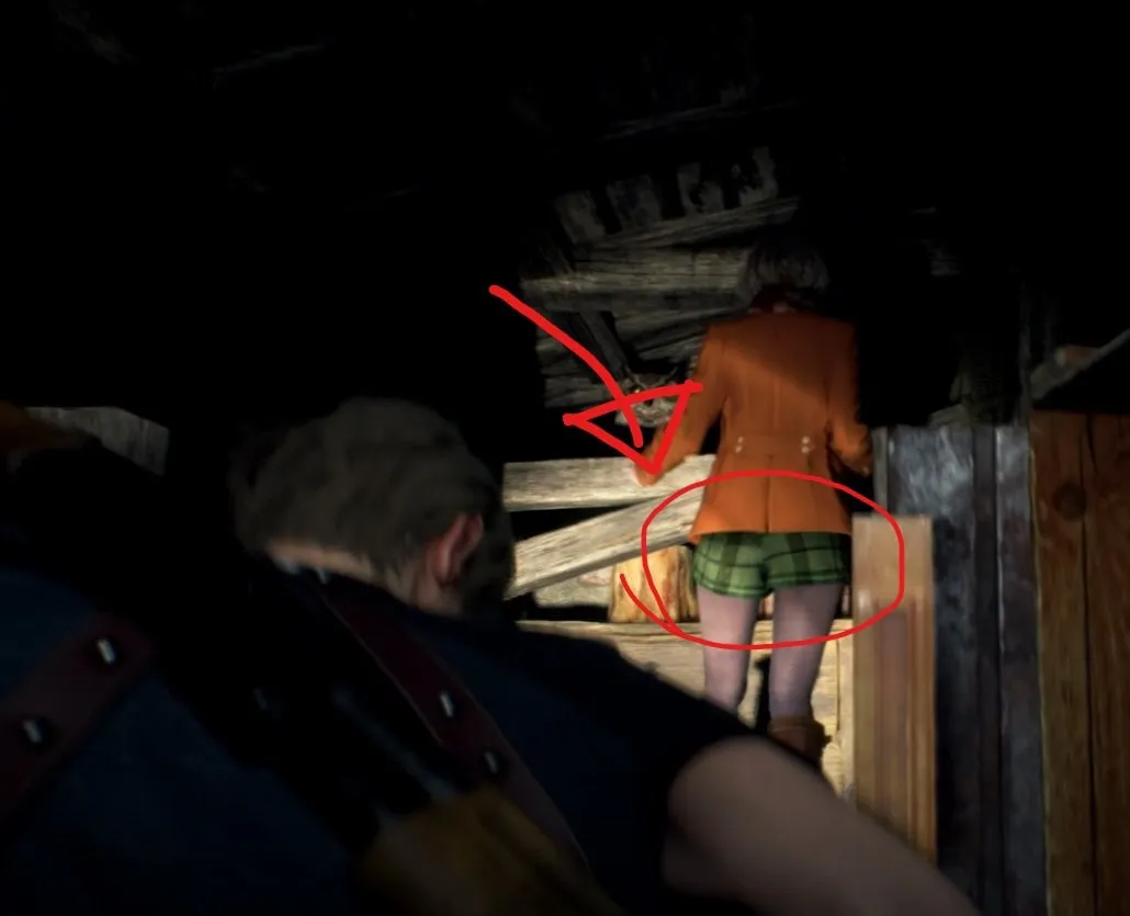 Эшли в Resident Evil 4 Remake