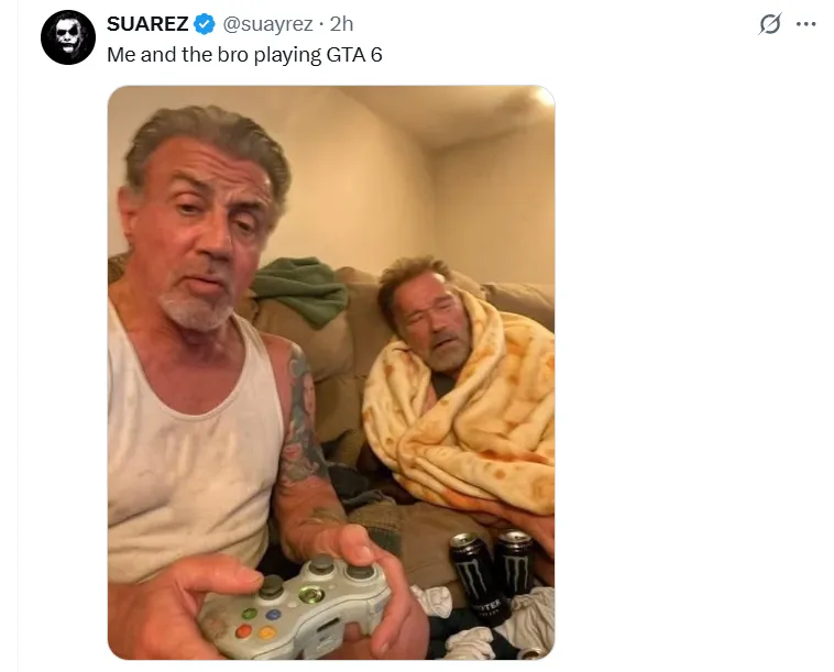 «Я и мой бро играем в GTA 6»