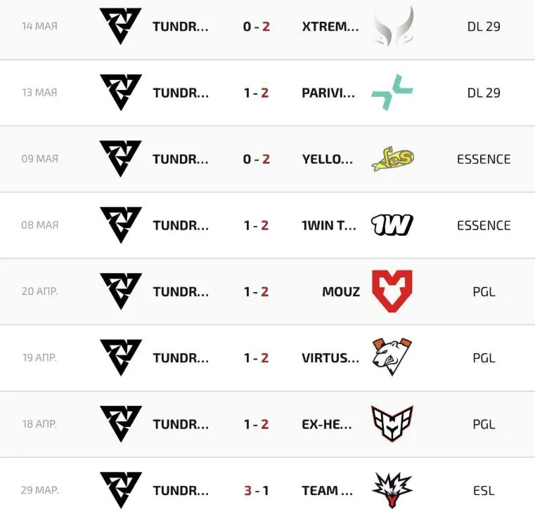 Лузстрик Tundra Esports на про-сцене Dota 2