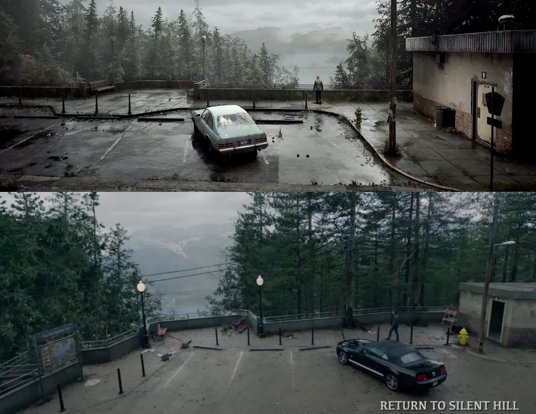 Сравнение игрового ремейка SILENT HILL 2 и фильма «Возвращение в Сайлент Хилл»