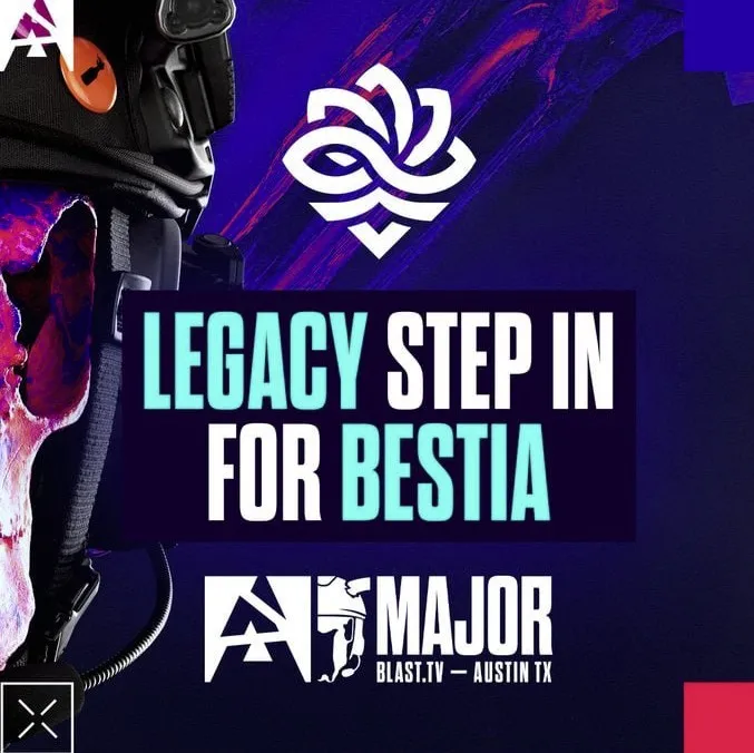 Замена на BLAST.tv Austin Major 2025