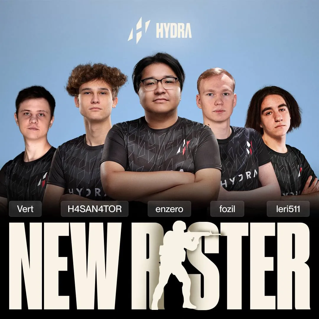HYDRA подписала состав по CS:GO