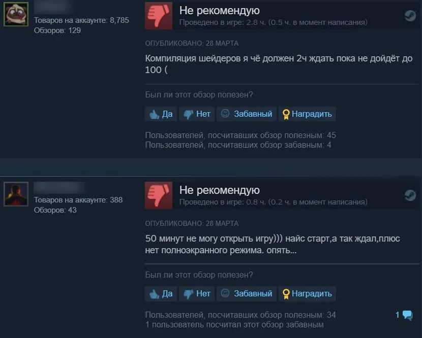Отзывы о The Last of Us Part I в Steam