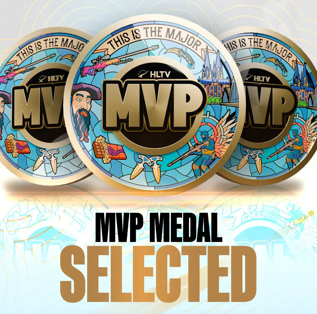 Дизайн медали MVP за IEM Cologne Major 2026