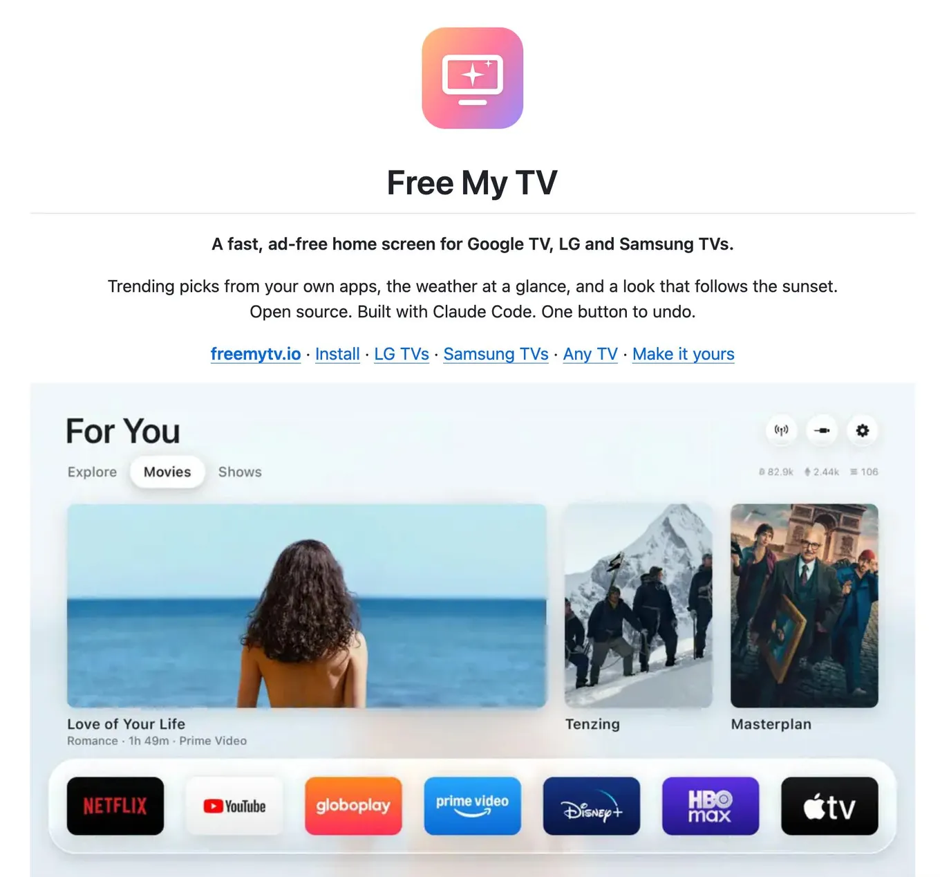 Благодаря вайбкодингу энтузиасты очистили телевизоры со Smart TV от рекламы. Компании-производители увидели в этом потерю прибыли