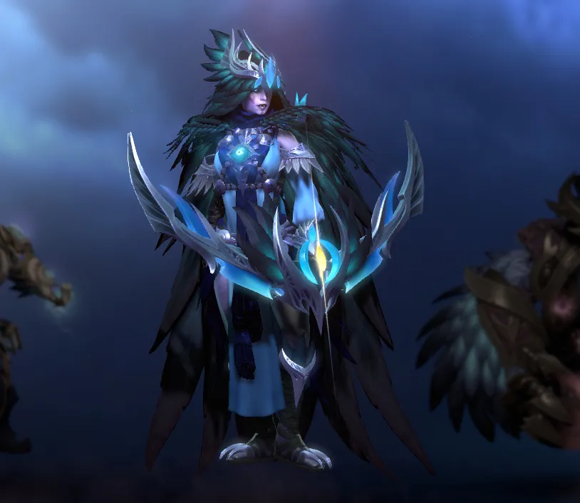 Drow Ranger: Ravencloak