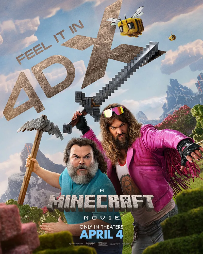 Постер фильма «Minecraft в кино»