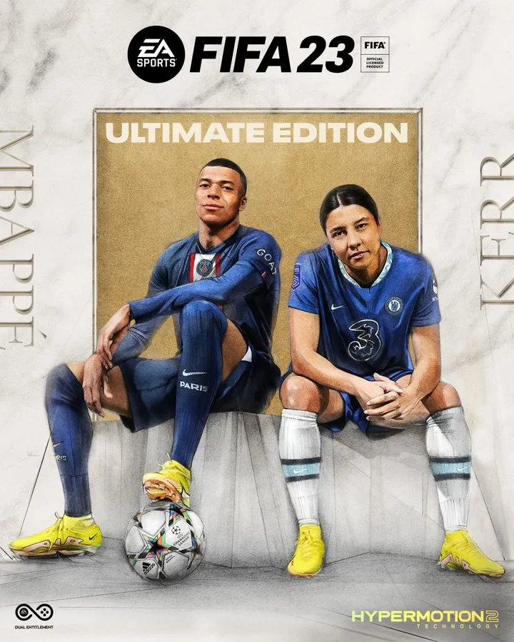 Обложка FIFA 23 Ultimate Edition