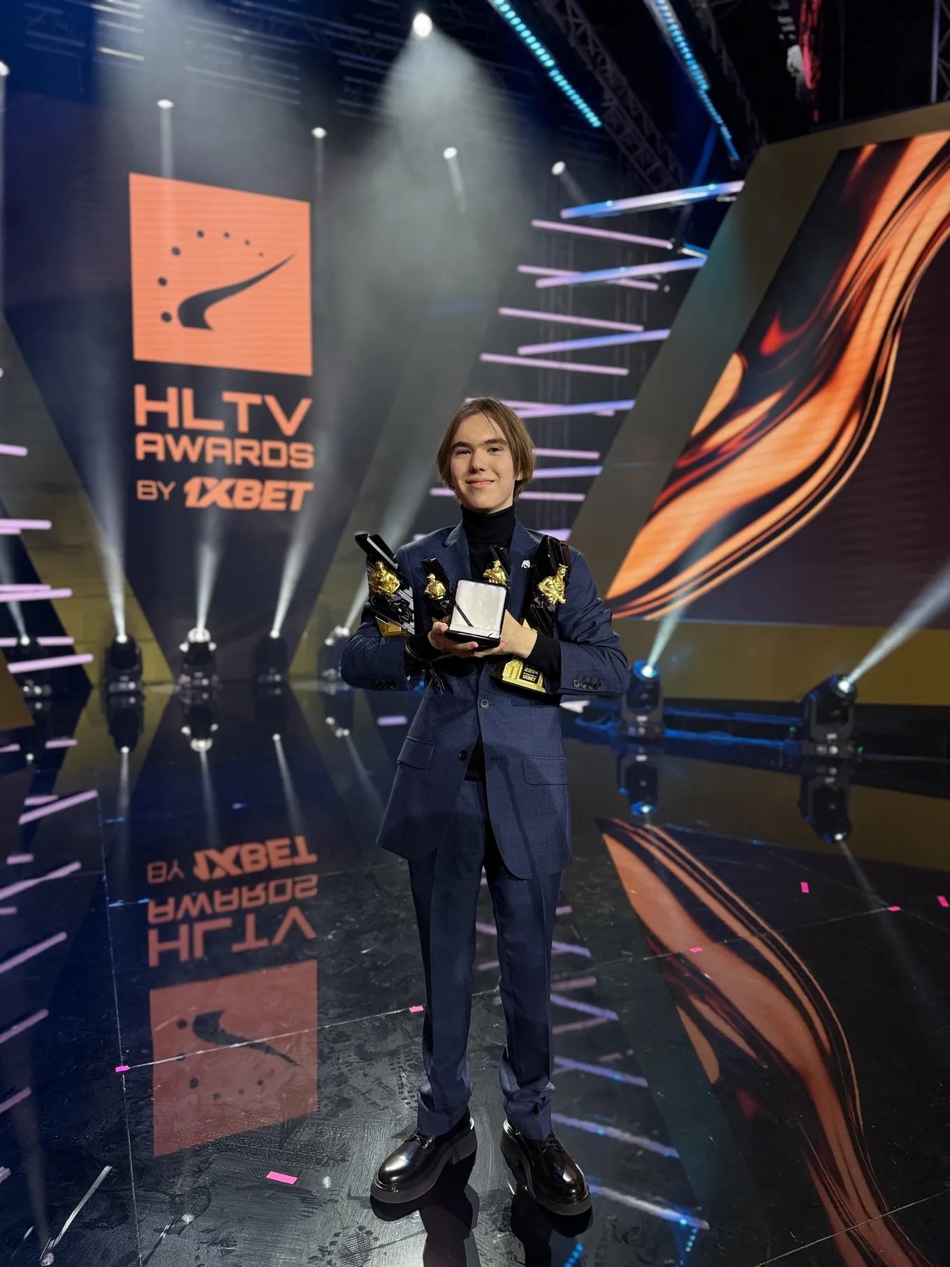 Donk после получения всех титулов HLTV Awards