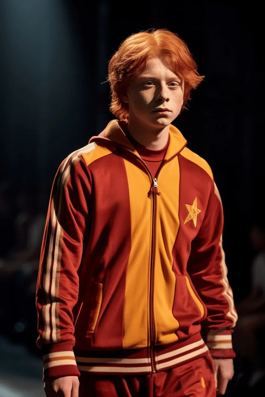 Нейросеть изобразила персонажей «Гарри Поттера» в одежде Adidas