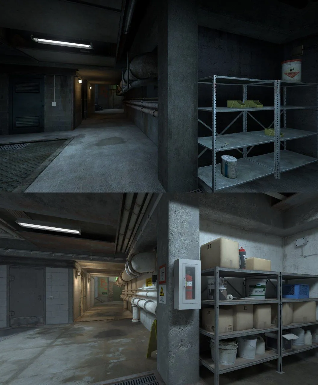 В сети появилось сравнение карт в Counter-Strike 2 и CS:GO