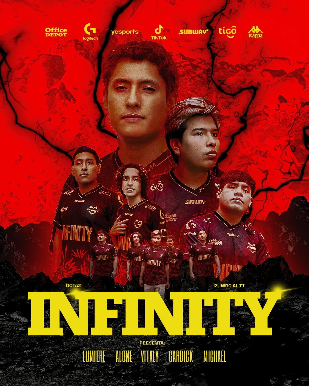 Состав Infinity по Dota 2