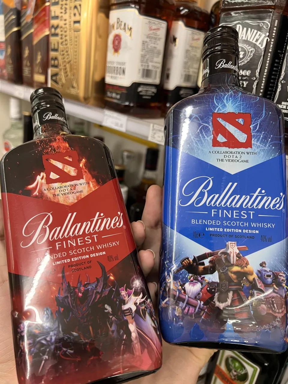Виски с символикой Dota 2