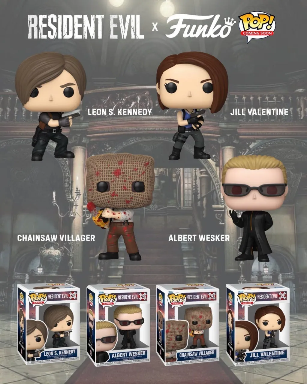 Презентация дизайнов новых фигурок от Funko Pop!