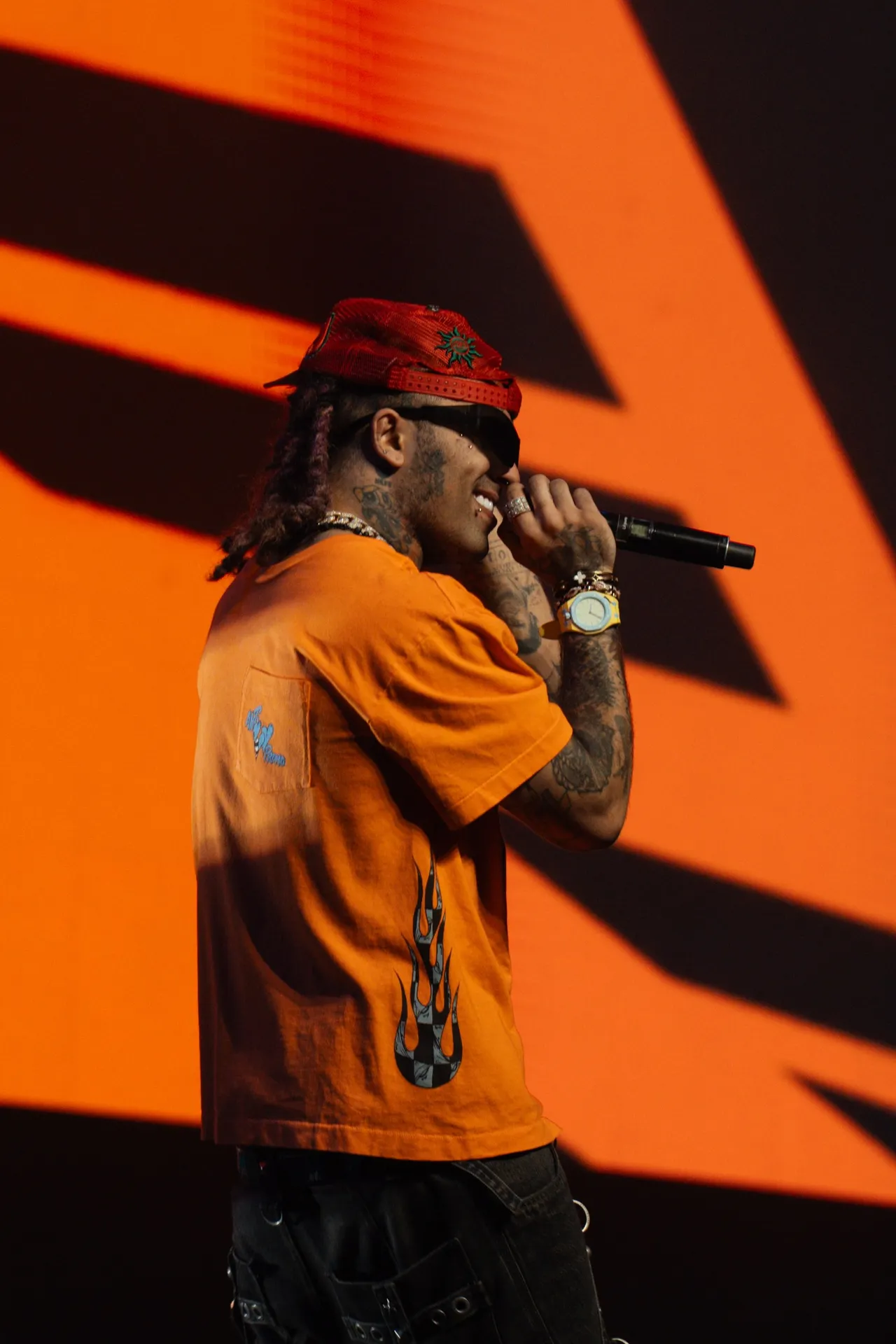 Выступление рэпера Lil Pump перед гранд-финалом на пабстомбе от WINLINE