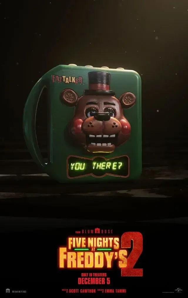 Первый постер фильма Five Nights at Freddy’s 2