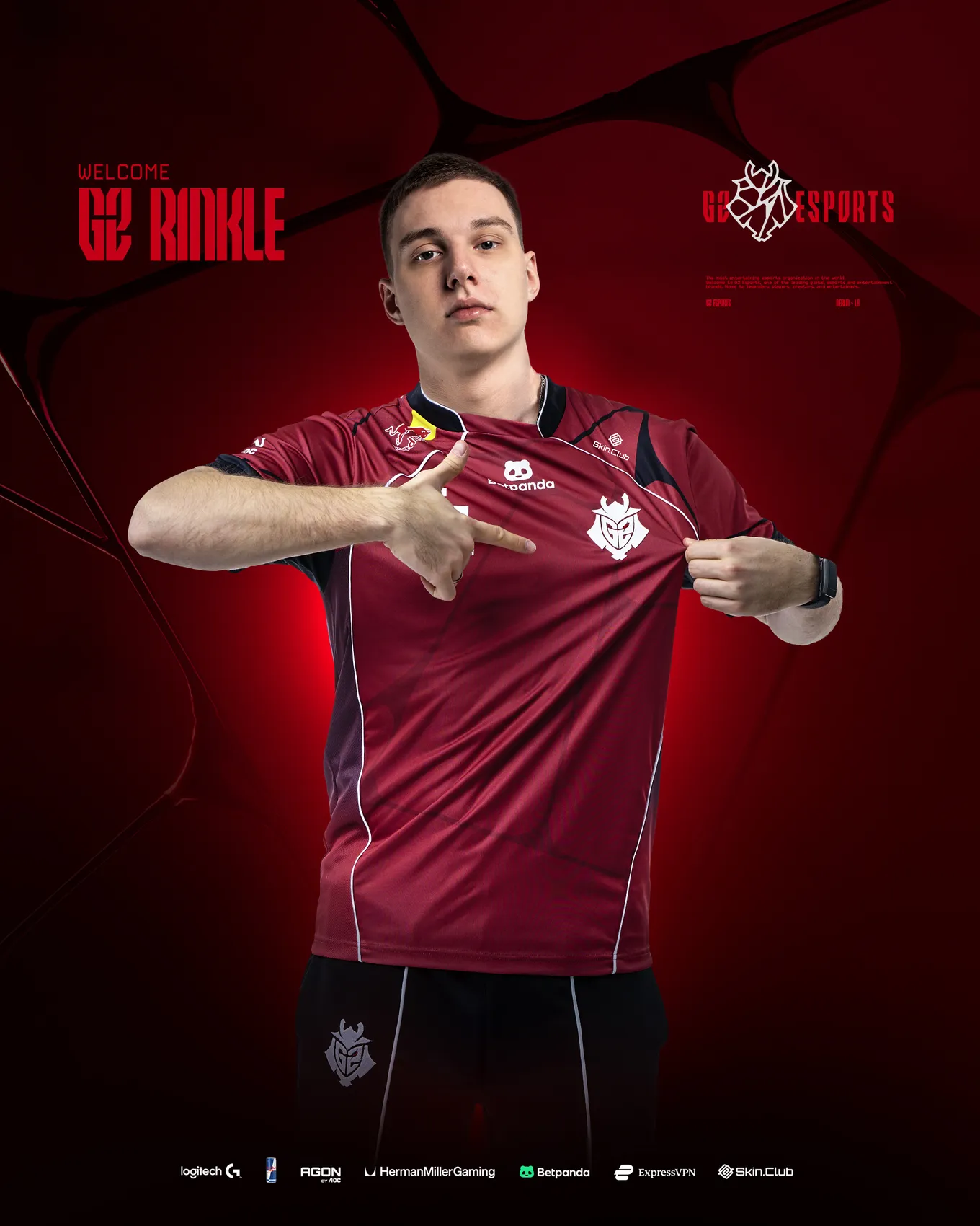 G2 официально подписала r1nkle