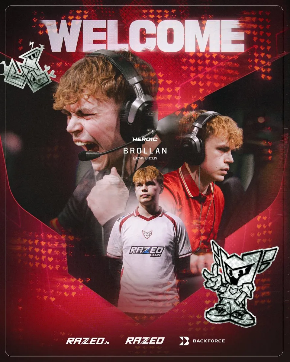 Brollan стал новым игроком HEROIC после ухода из MOUZ