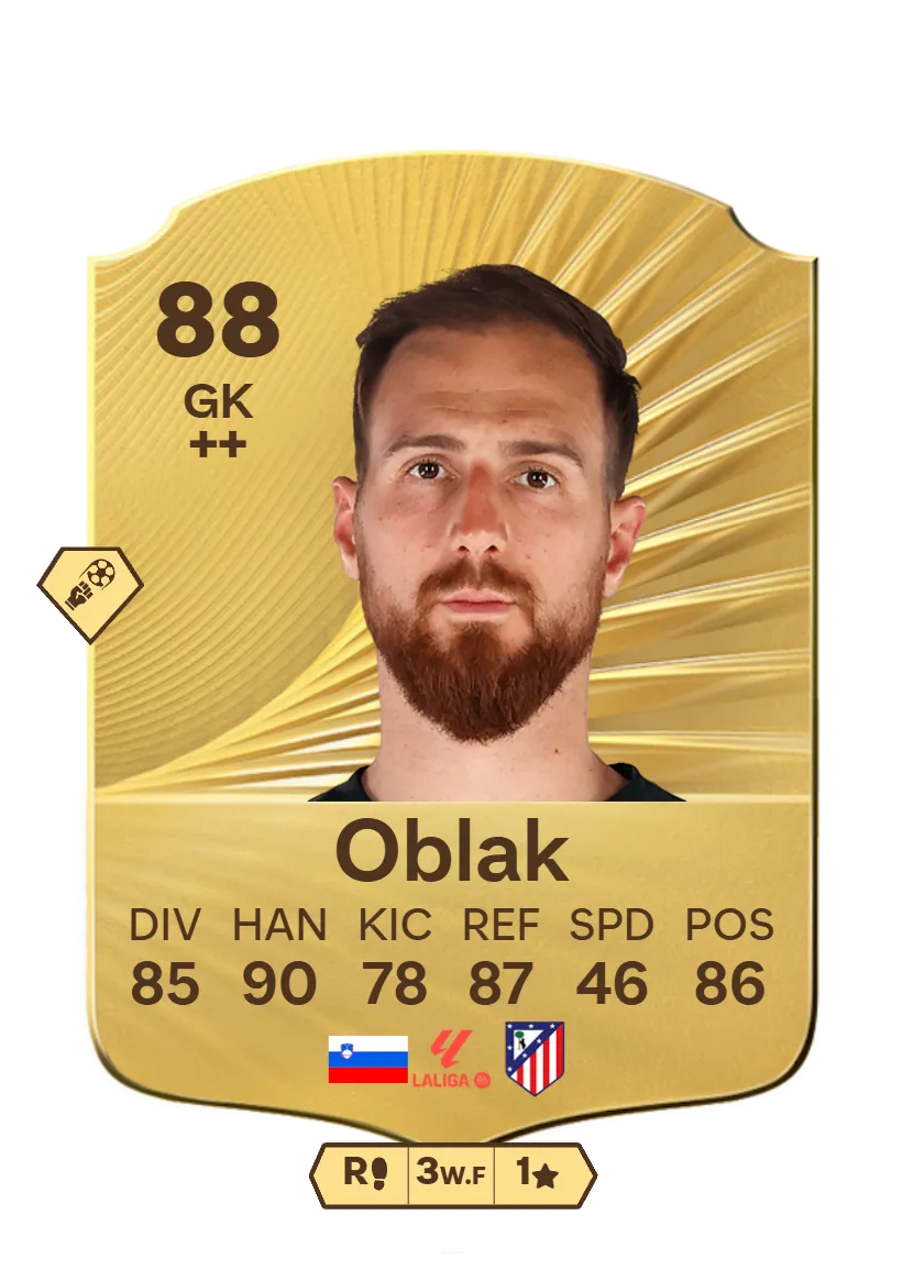 Ян Облак в EA FC 26