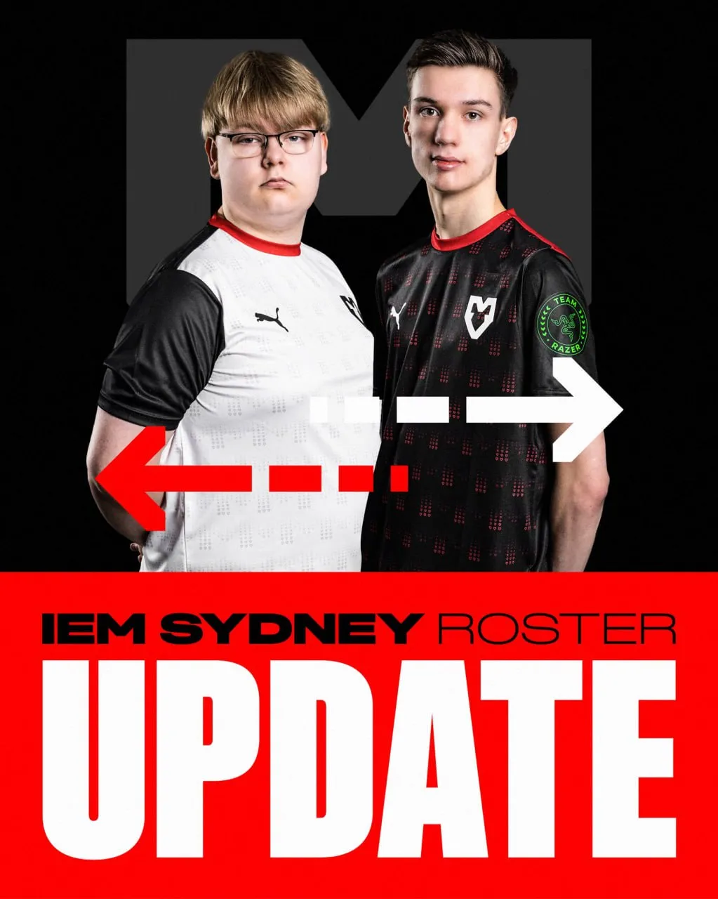 Игрок академии заменит Jimpphat в MOUZ на IEM Sydney 2023