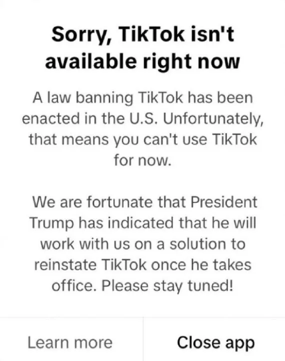 Сообщение от TikTok*