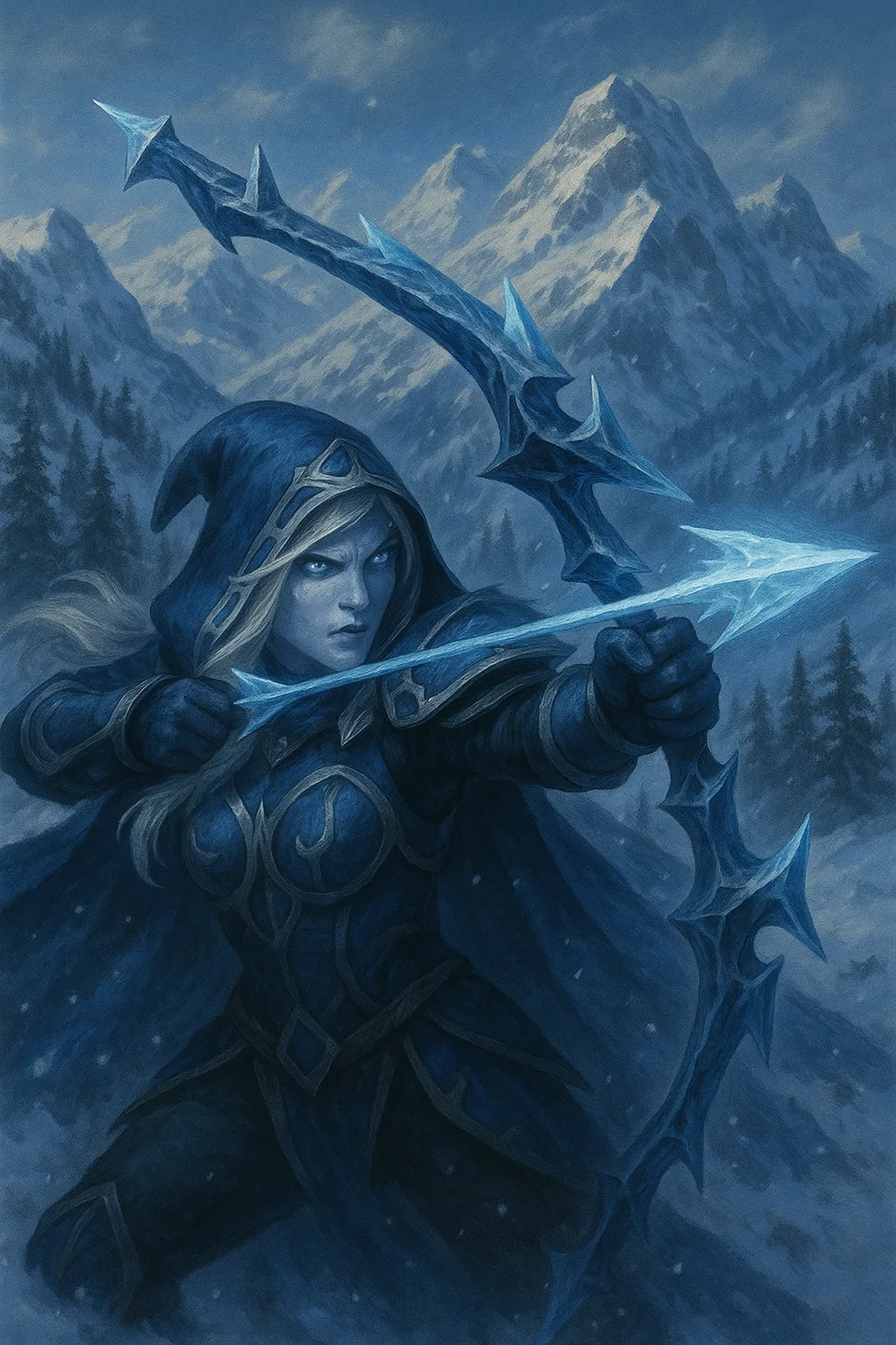 Drow Ranger в Альпах