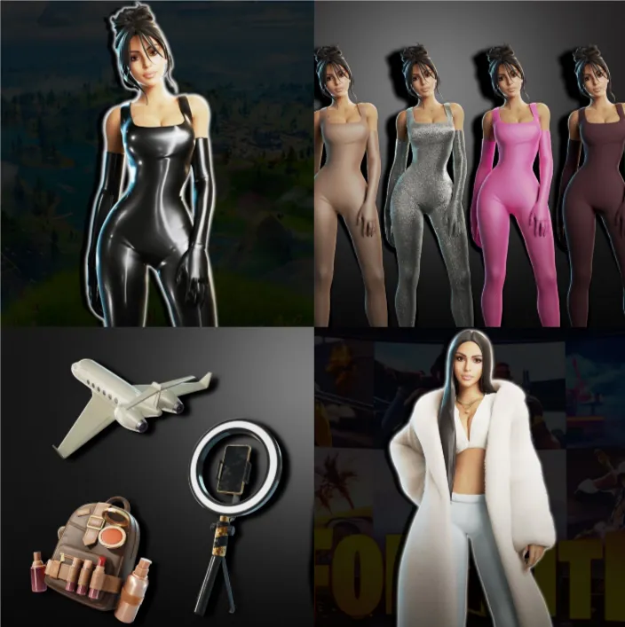 Ким Кардашьян в Fortnite