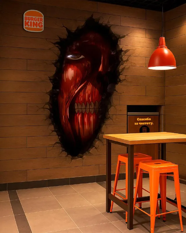 Анонс Burger King в России