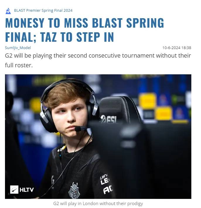 Информация от портала HLTV