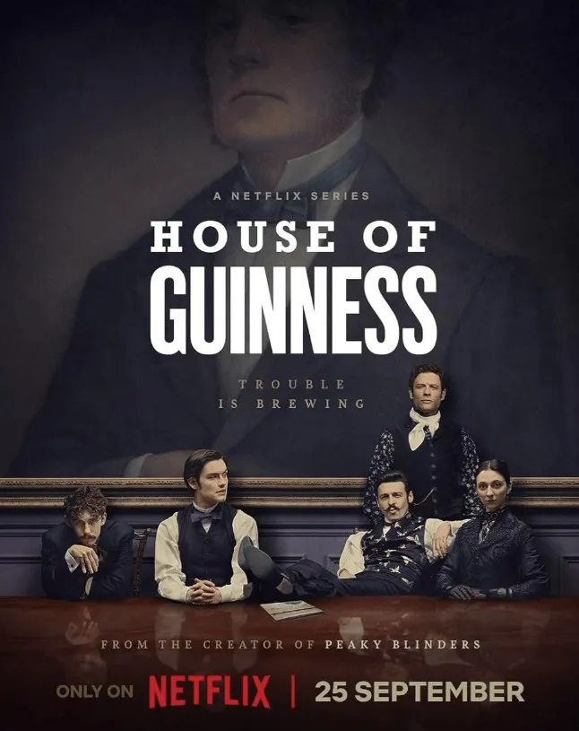 Пост сериала «Дом Гиннесса»