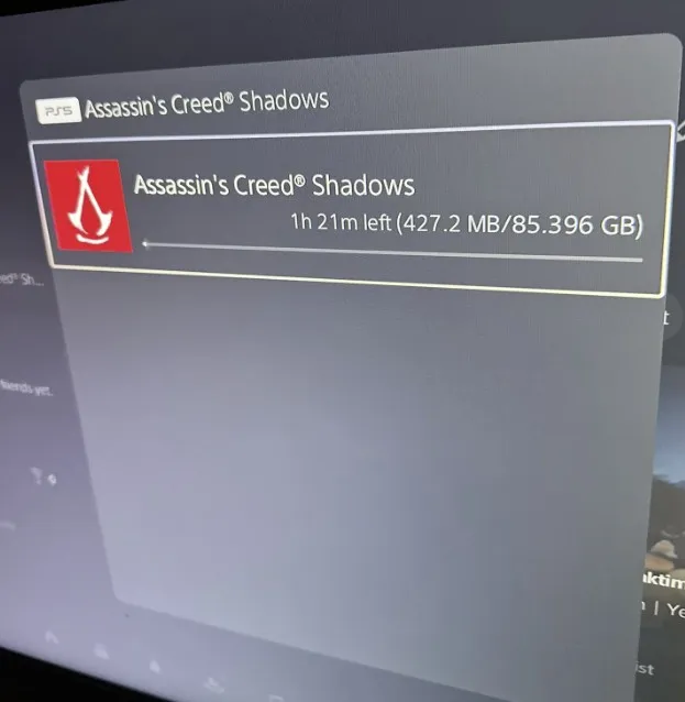 Установка Assassin's Creed: Shadows