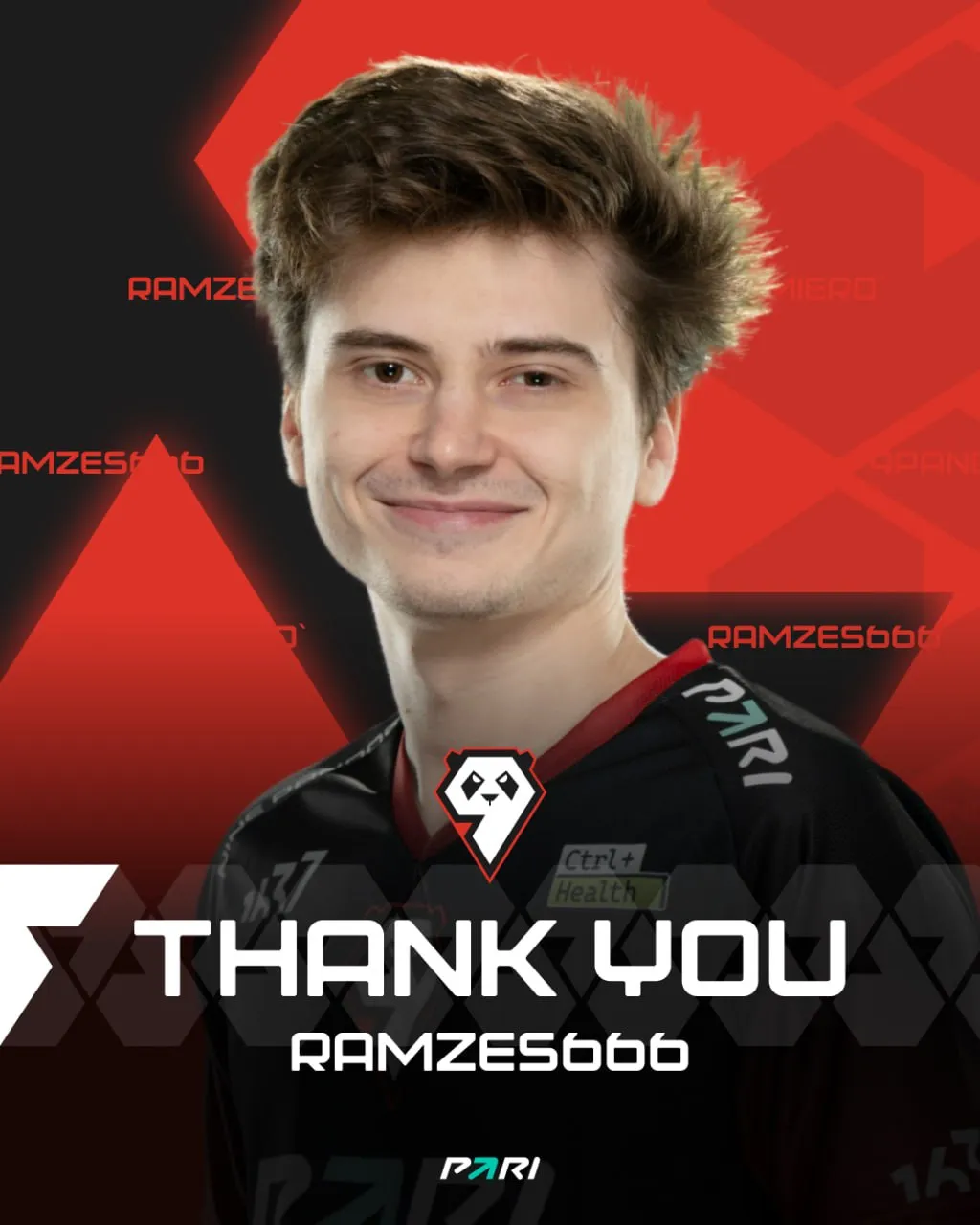 RAMZES666 покинул ростер 9 Pandas