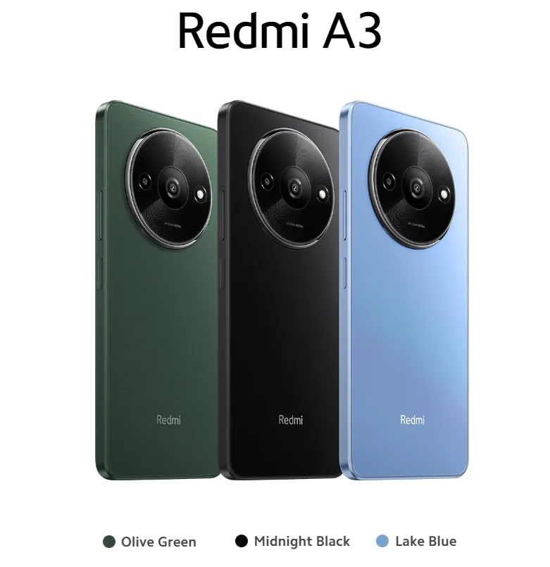 Дизайн Redmi A3