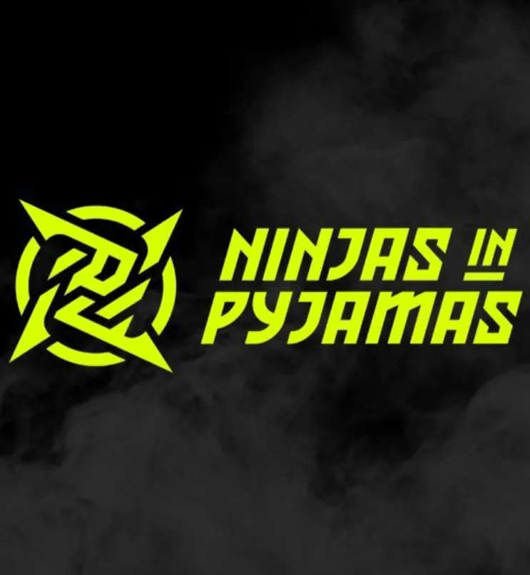 Предыдущий логотип Ninjas in Pyjamas