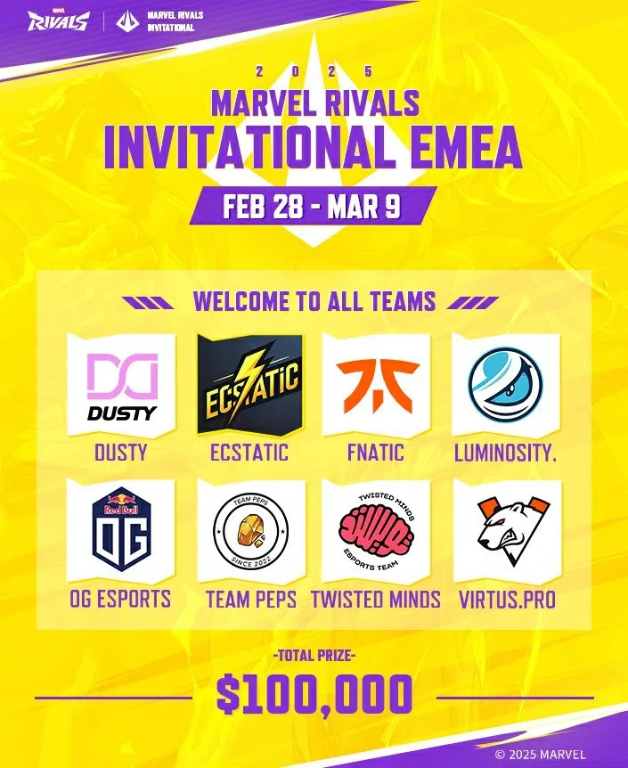 Marvel Rivals Invitational: EMEA