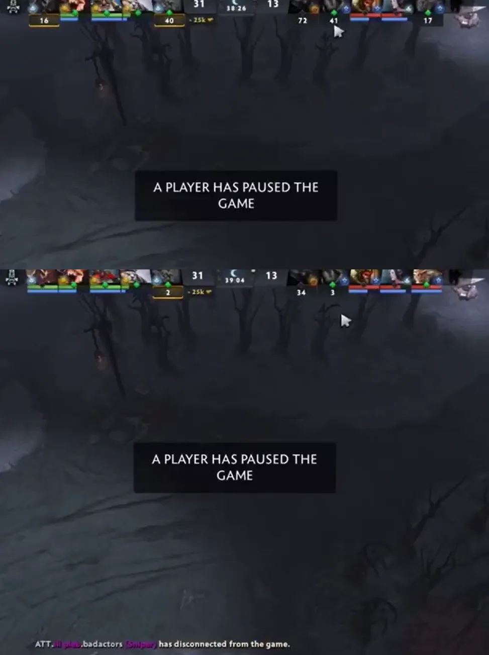Баг в Dota 2
