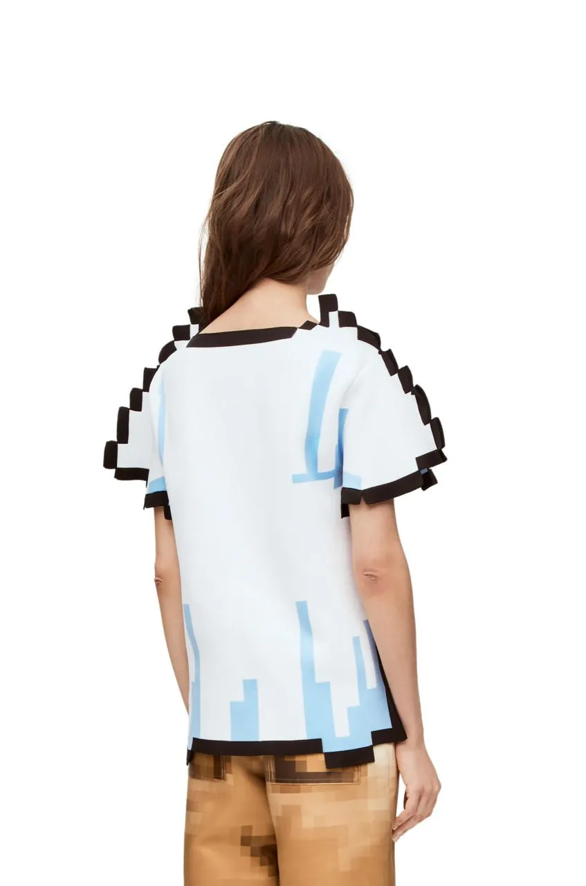Линейка одежды Loewe в стиле Minecraft