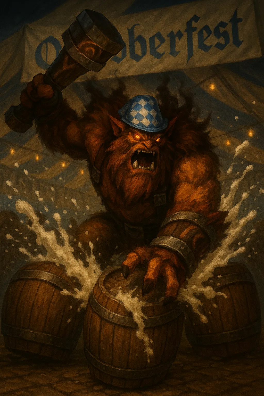 Earthshaker на пивном фестивале