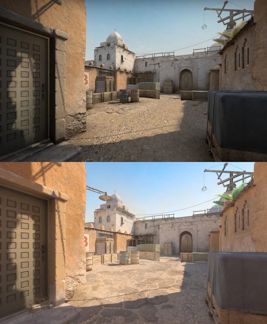 В сети появилось сравнение карт в Counter-Strike 2 и CS:GO