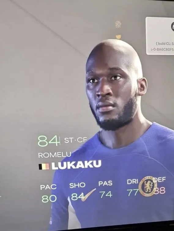 Ромелу Лукаку в EA Sports FC 25