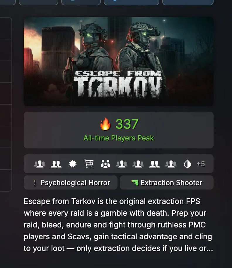 Онлайн Escape from Tarkov