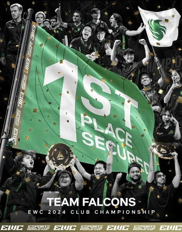 Team Falcons – чемпион Esports World Cup 2024
